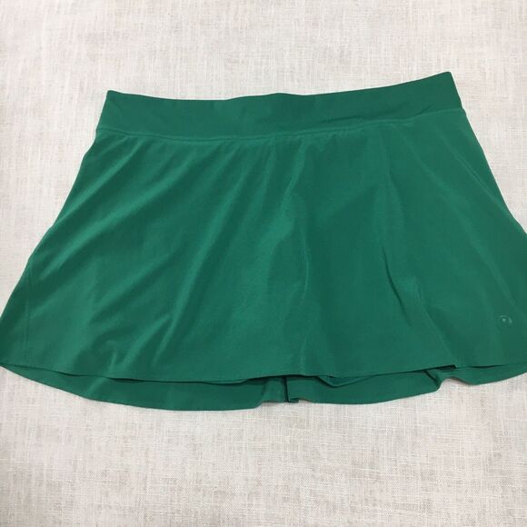 lululemon athletica Pants - Lululemon Lightweight High-Rise Tennis Skirt Women 14 Green Buit in Shorts Excel